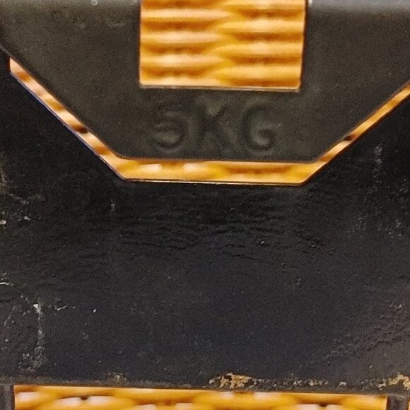 Woven Plastic Bike Basket- Front D-Shaped Bike Bicycle Basket Handlebar Storage - Picture 7 of 7